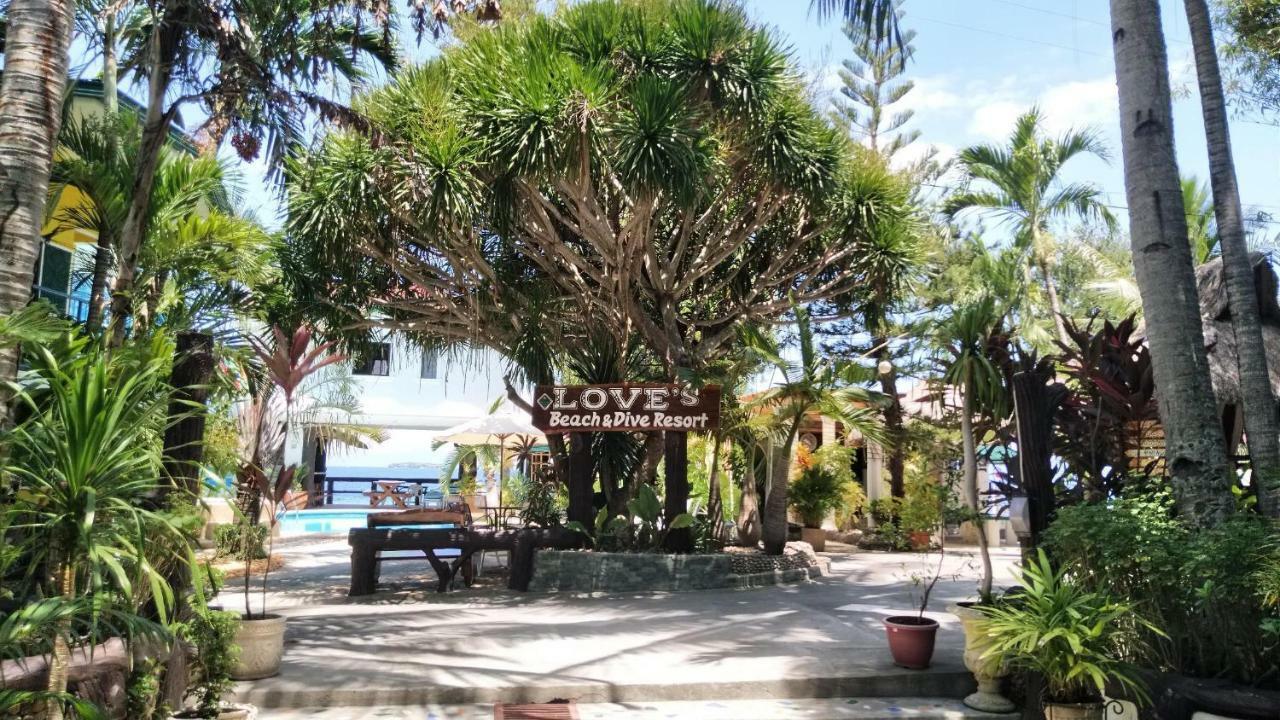 Love'S Beach & Dive Resort Moalboal Dış mekan fotoğraf